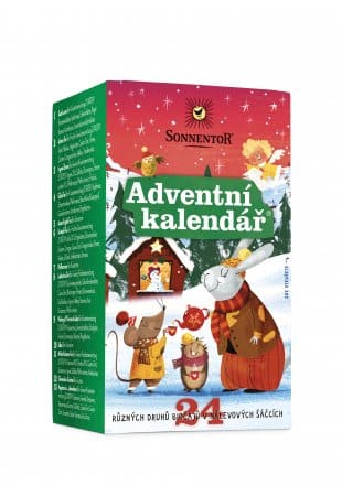 Sonnentor Adventní kalendář čajů BIO 24 ks - Obrázek 2